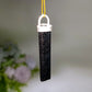 Sterling Silver Black Tourmaline Stick Pendant Crystal healing Bulk WHolesale