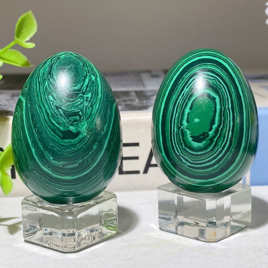 50mm Malachite Egg Carvings Bulk Wholesale