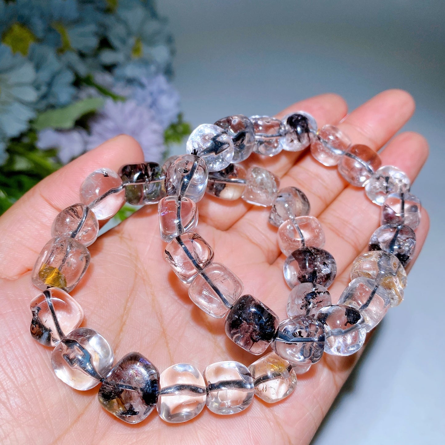 Herkimer Diamond Bracelet Crystal Healing Bulk Wholesale