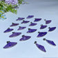 Charoite Fan Shape Pendant Crystal Healing Bulk Wholesale