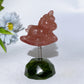 3.2" Crystal Unicorn with Serpentine Base Crystal Healing Bulk Wholesale