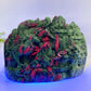 17cm Hand Carved Unique UV Reactive Ruby In Zoisite Phoenix Mountain Carving Free Form Crystal Healing Bulk Wholesale