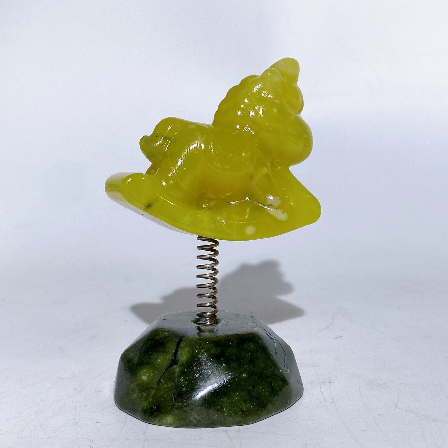 3.2" Crystal Unicorn with Serpentine Base Crystal Healing Bulk Wholesale