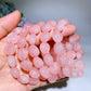 Rose Quartz Heart Bracelet Crystal Healing Bulk Wholesale