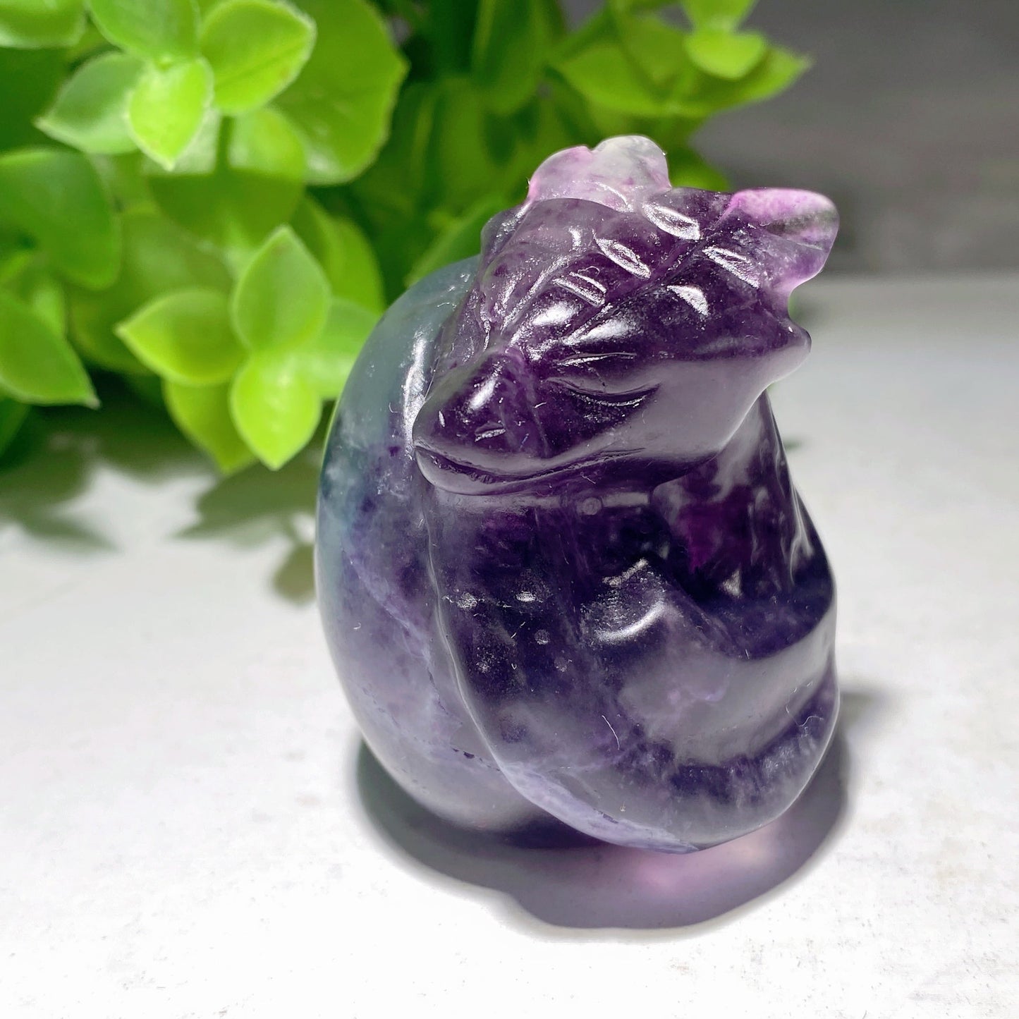 1.9" Mixed Crystal Dragon Egg Carvings Bulk Wholesale