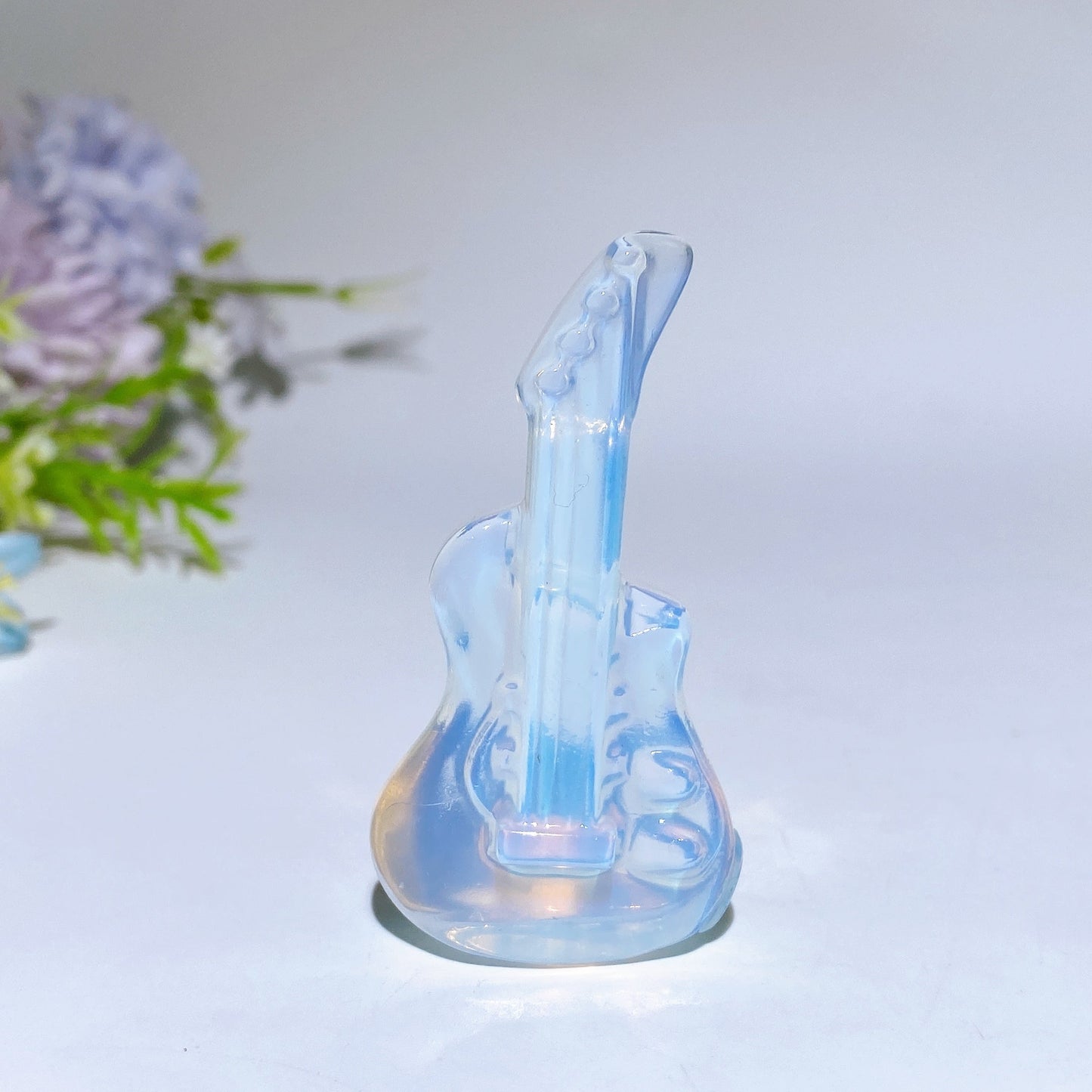 2.3" Crystal Guitar Carving Crystal Healing Bulk Wholesale