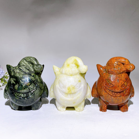 5.2" Crystal Gengar Carving Crystal Healing Bulk Wholesale