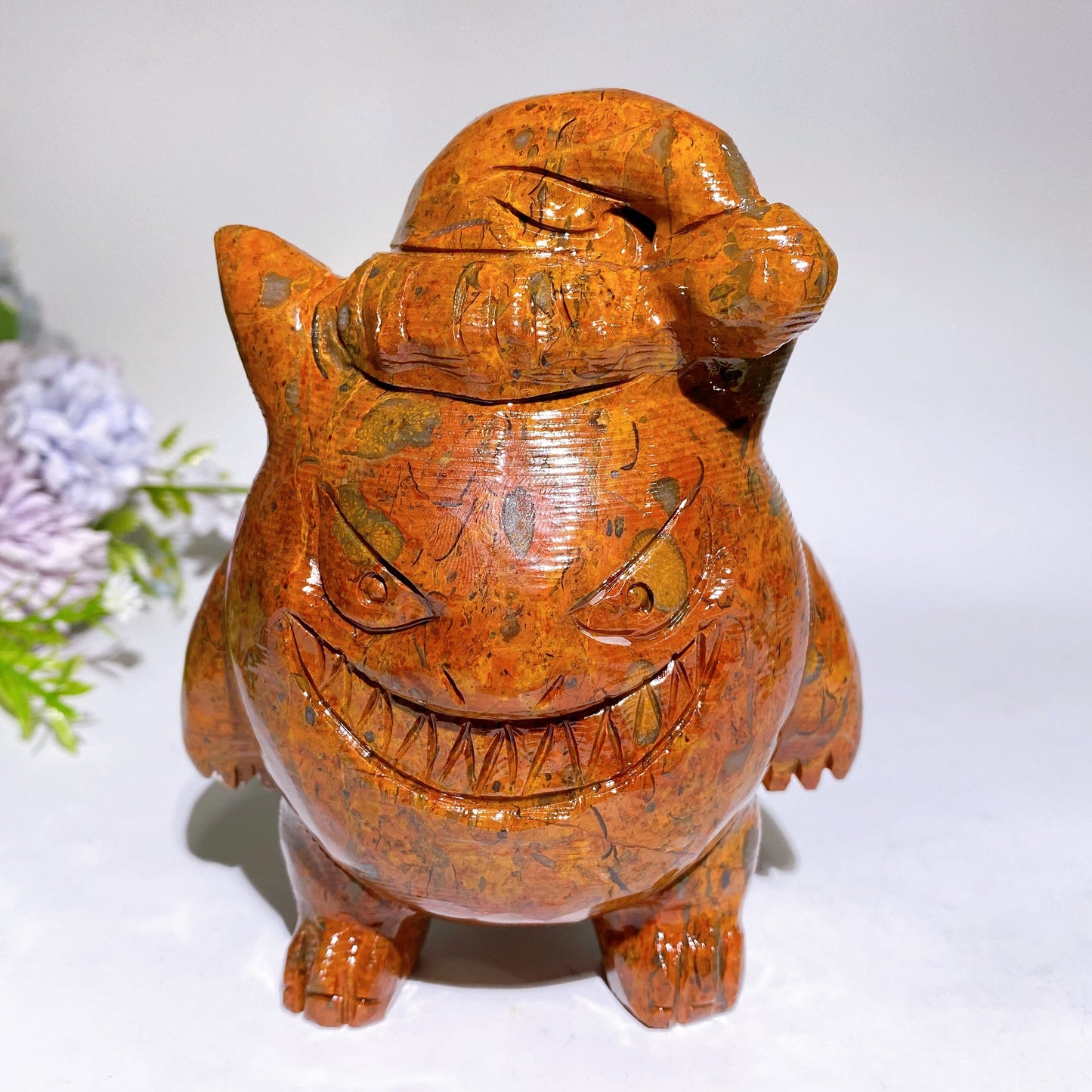 5.2" Crystal Gengar Carving Crystal Healing Bulk Wholesale