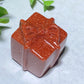 1.1" Mixed Crystal Gift Box Carvings for Christmas Decor Bulk Wholesale