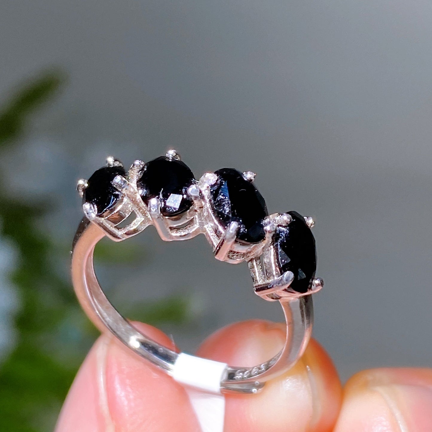 S925 Crystal Ring Crystal Healing Bulk Wholesale