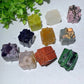 1.1" Mixed Crystal Gift Box Carvings for Christmas Decor Bulk Wholesale