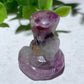 1.4" Mixed Crystal Snake Carvings Bulk Wholesale