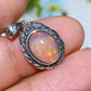 Sterling Silver S925 Natural Opal Pendant Crystal Healing Bulk Wholesale
