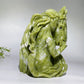 15cm Unique Hand Carved Serpentine Beauty & Horse Free Form Crystal Healing Bulk Wholesale