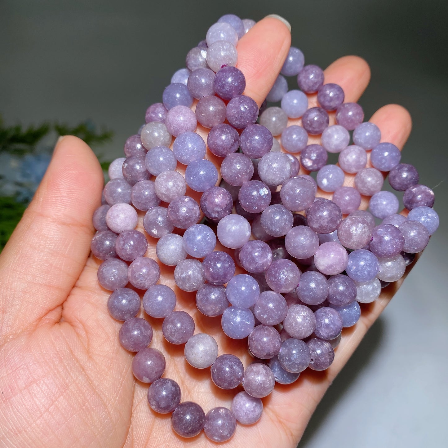 8mm Purple Mica Bracelet Best Crystal Wholesalers