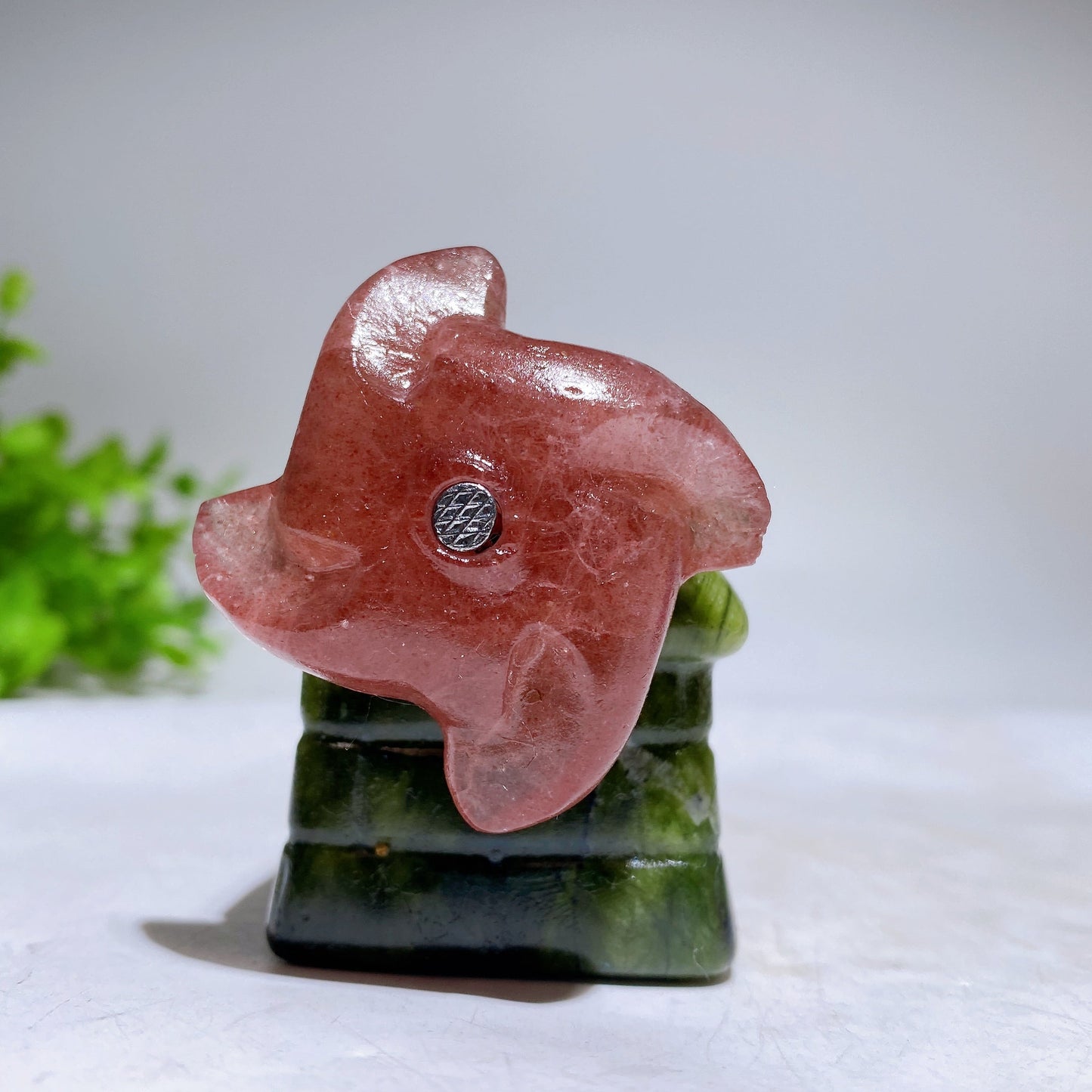 2.0" Crystal Windmill House Carving Crystal Healing Bulk Wholesale