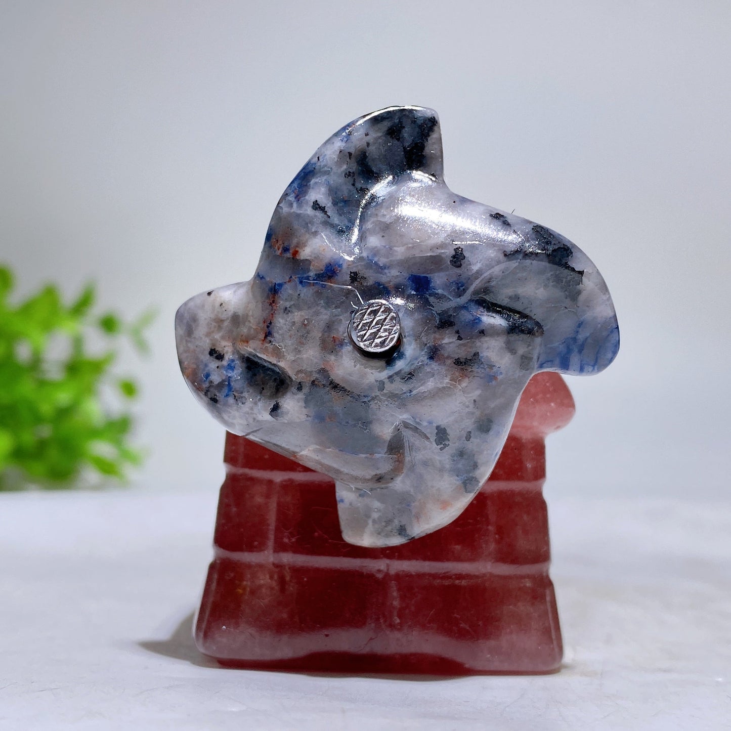 2.0" Crystal Windmill House Carving Crystal Healing Bulk Wholesale