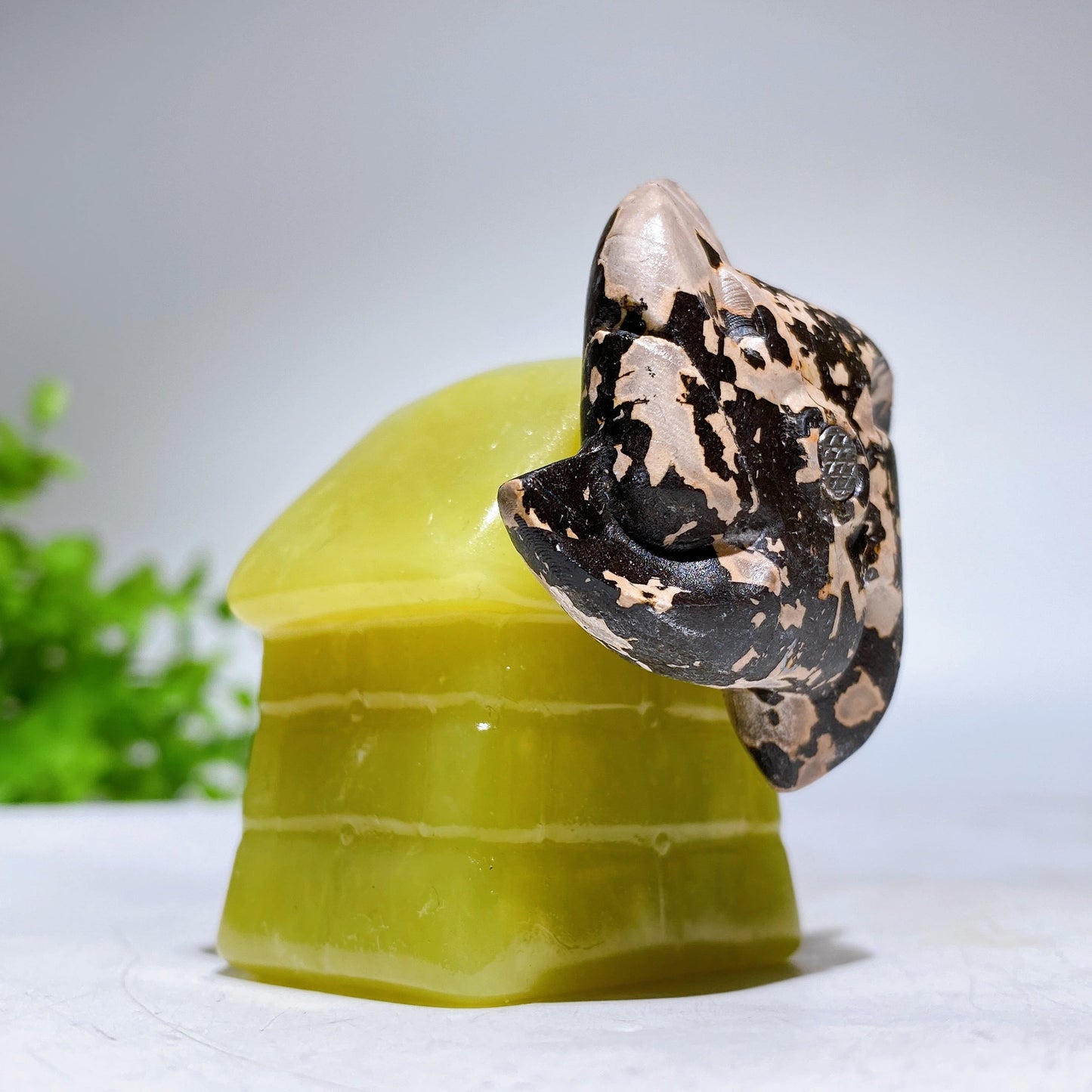 2.0" Crystal Windmill House Carving Crystal Healing Bulk Wholesale