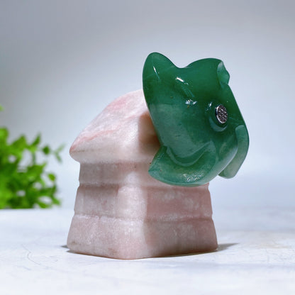 2.0" Crystal Windmill House Carving Crystal Healing Bulk Wholesale