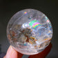 50mm Unique Strong Rainbow with Inclusion Quartz Sphere Crystal Healing Bulk Wholesale