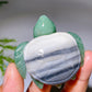 2.0"-2.2" Crystal Turtle with Green Aventurine Base Crystal Healing Bulk Wholesale