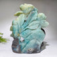 Unique Hand Carved Caribbean Calcite Flower Birds Free Form Crystal Healing Bulk Wholesale