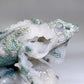 Unique Hand Carved Druzy Moss Agate Lizard Free Form Crystal Healing Bulk Wholesale