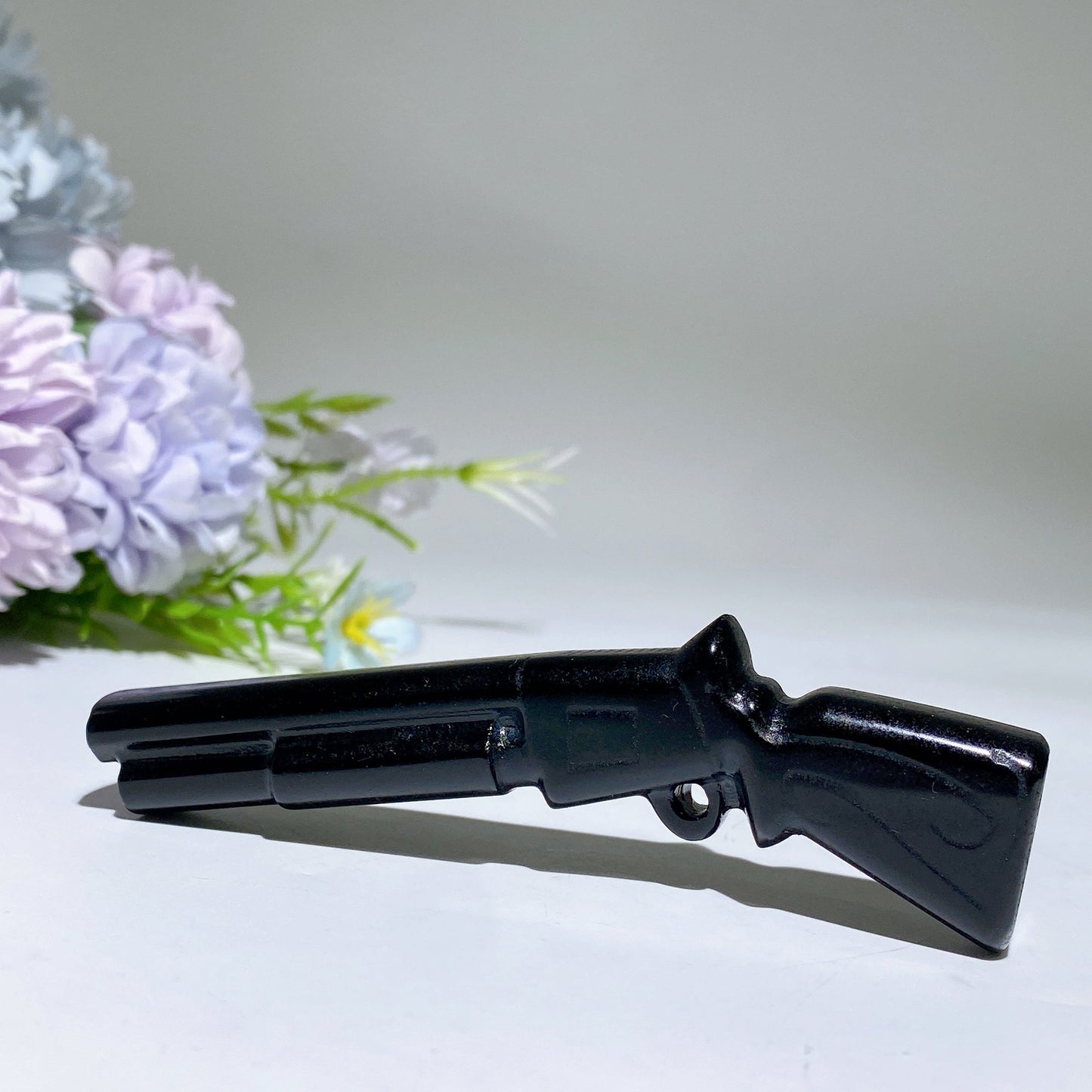 3.9" Crystal Gun Carving Crystal Healing Bulk Wholesale