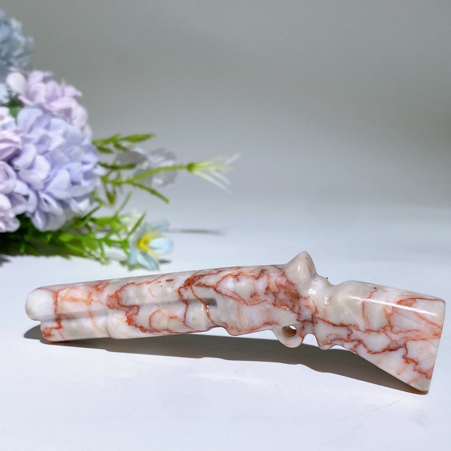 3.9" Crystal Gun Carving Crystal Healing Bulk Wholesale