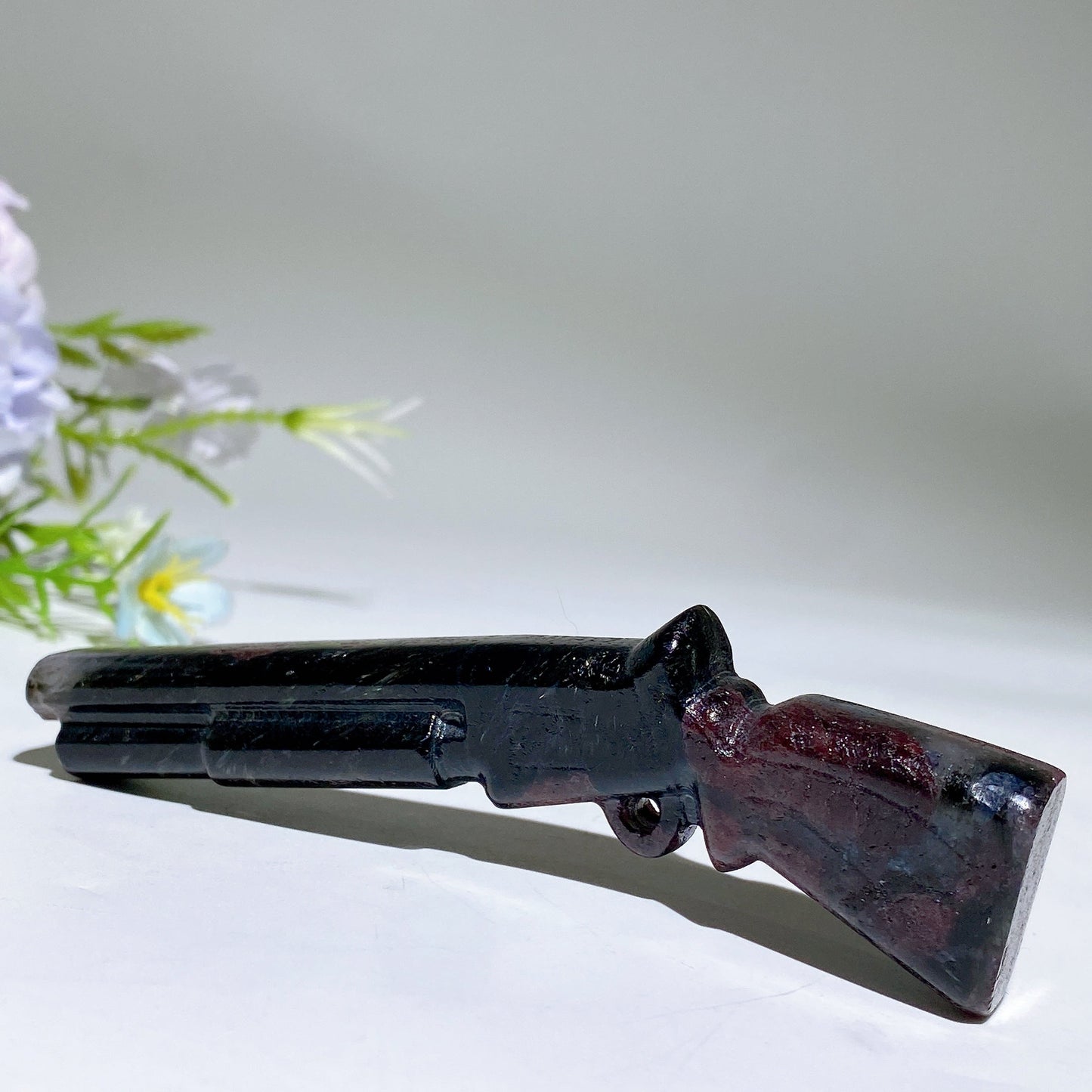 3.9" Crystal Gun Carving Crystal Healing Bulk Wholesale