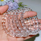 8mm Clear Quartz Pumpkin Bracelet Crystal healing Bulk Wholesale