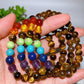 8mm Chakra Crystal Bracelet Crystal Healing Bulk Wholesale