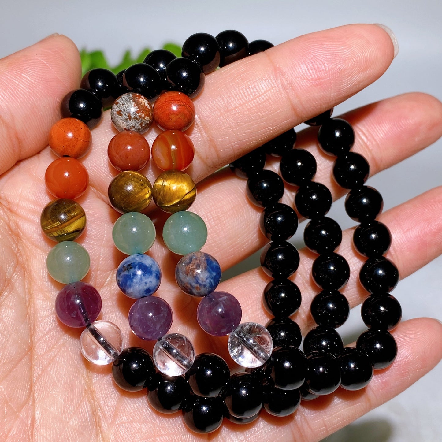 8mm Chakra Crystal Bracelet Crystal Healing Bulk Wholesale