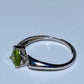 Sterling Silver Peridot Ring Crystal Healing Bulk Wholesale