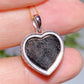 15mm Sterling Silver Hypersthene Heart Pendant Crystal Healing Bulk Wholesale