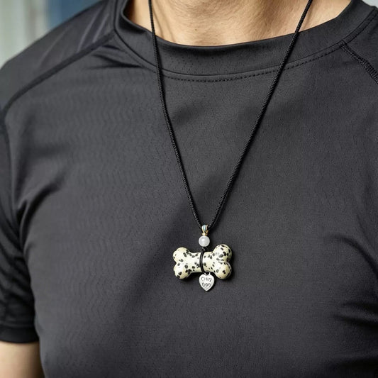 Natural Crystal Pet Memorial Necklace Wholesale