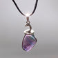 Crystal Pendant with Silver Snake Decor Crystal Healing Bulk Wholesale