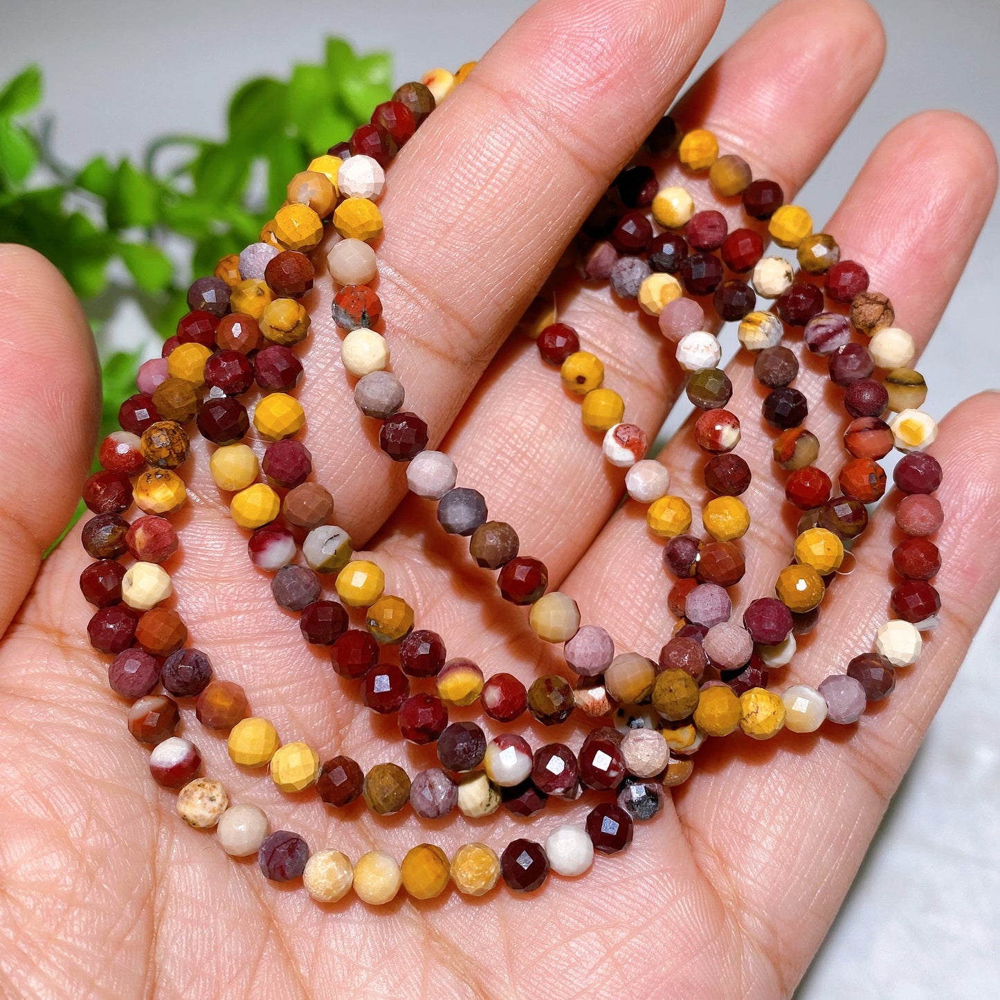 4mm Faceted Crystal Bracelet Crystal Healing Bulk Wholesale