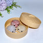 Crystal Steam Stuffed Bun Carvings in Plastic Food Steamer Crystal Healing Bulk Wholesale