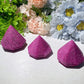 2.0"-2.3" Honeycomb Ruby Calcite Dimond Carvings Bulk Wholesale