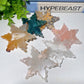 3.0" Mixed Crystal Snowflake Carvings for Christmas Bulk Wholesale