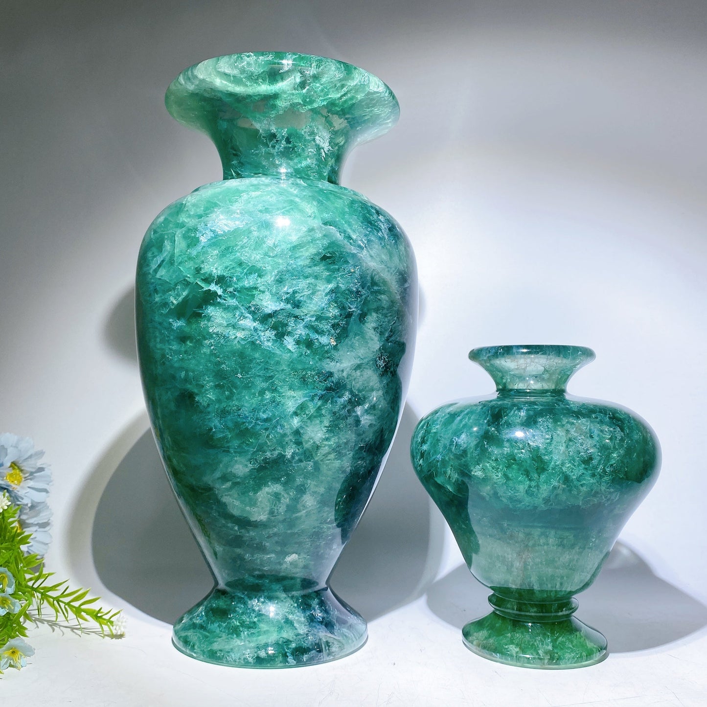 Large Fluorite Vase Carving Crystal Healing Bulk Wholesale