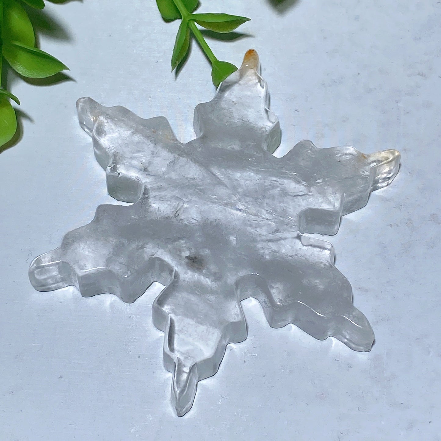 3.0" Mixed Crystal Snowflake Carvings for Christmas Bulk Wholesale