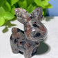 1.6" Mixed Crystal Deer Carvings for Christmas Bulk Wholesale