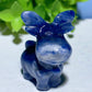 1.6" Mixed Crystal Deer Carvings for Christmas Bulk Wholesale