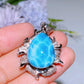 Sterling Silver Larimar Pendant Crystal Healing Bulk Wholesale