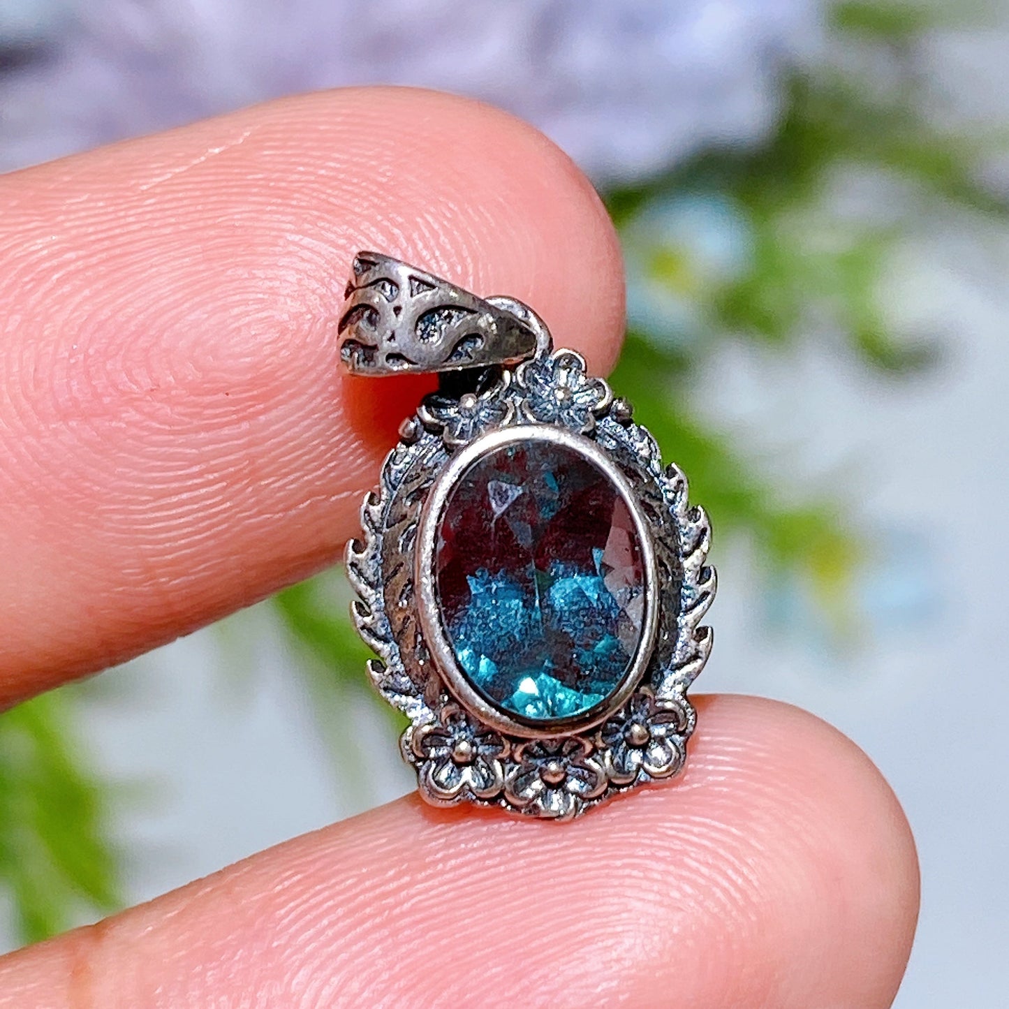 Unique Sterling Silver Crystal Pendant Crystal Healing Bulk Wholesale