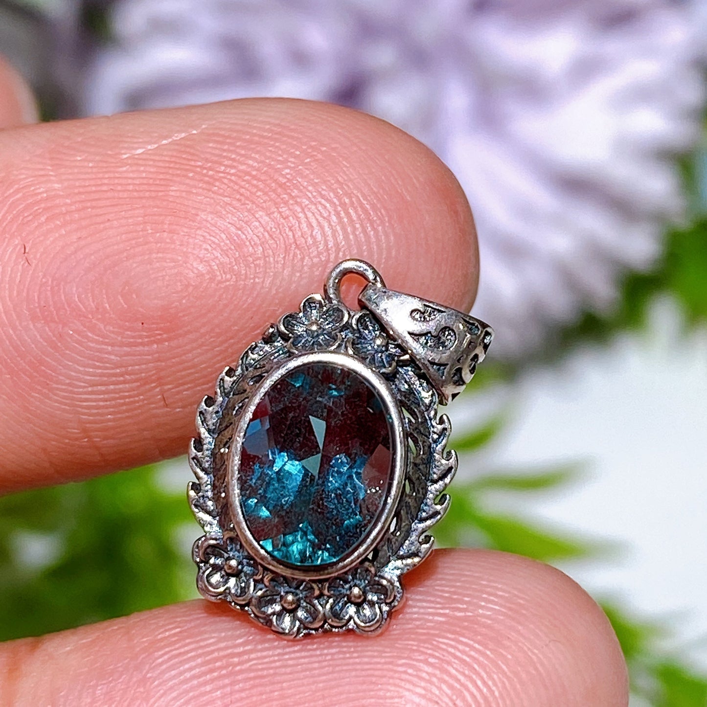 Unique Sterling Silver Crystal Pendant Crystal Healing Bulk Wholesale