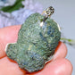 35mm Sterling Silver Natural Geode Pendant Crystal Healing Bulk Wholesale
