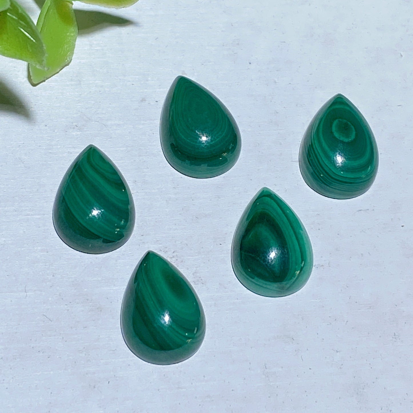 12-20mm Peach Moon Stone Malachite Surface for Jewelry DIY Bulk Wholesale